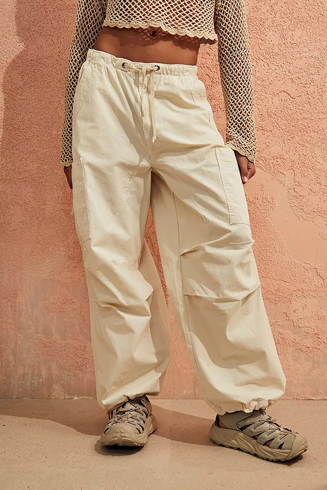 Jaded London Ecru Tech Cargo Pants | Urban Outfitters (EU)