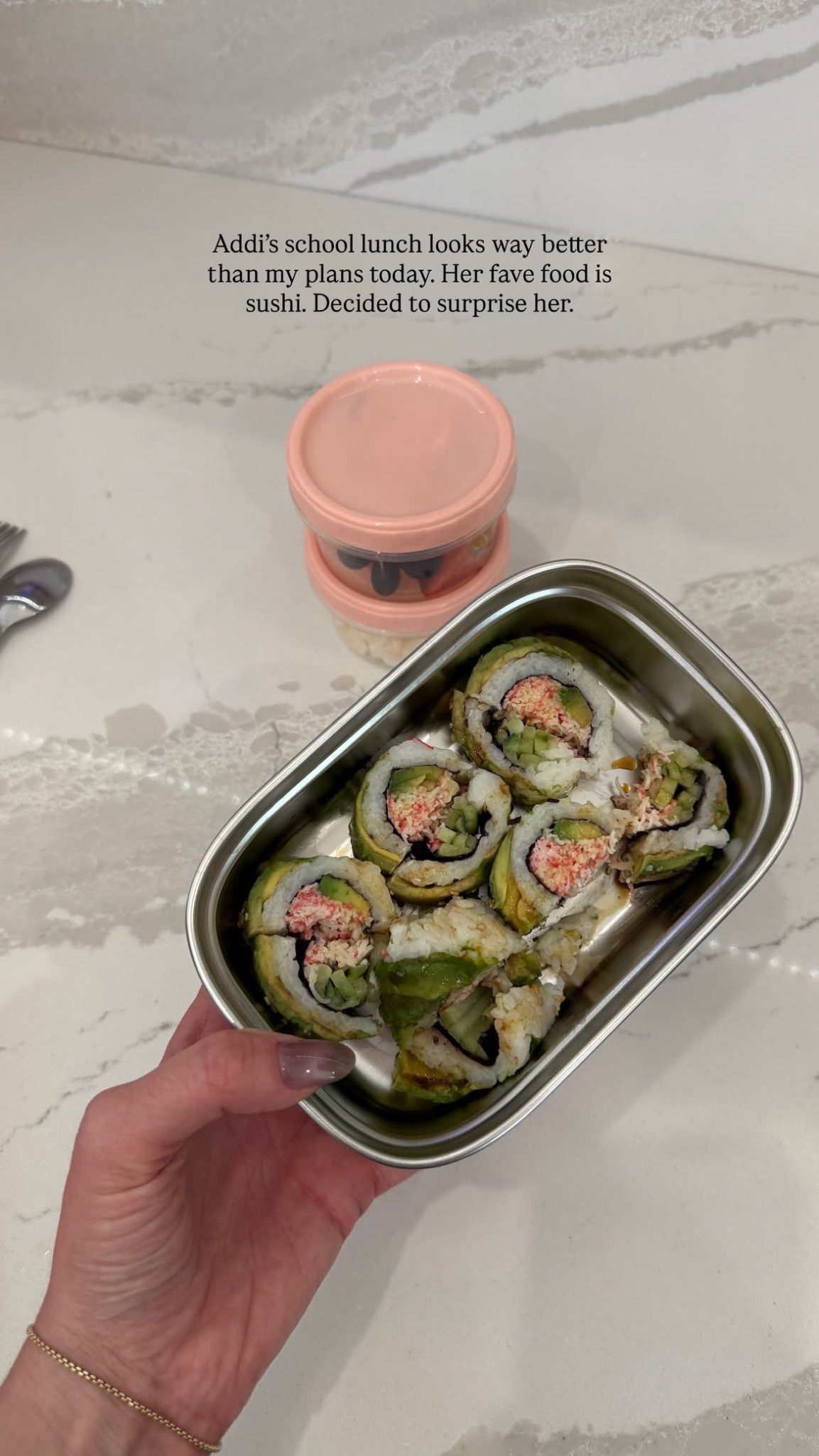 My girl loves sushi for lunch at school and these bento lunch boxes are perfect from Grove Collective. Use “ASH25” for 25% off orders $75+! 

I also linked my other lunch faves ☺️

#LTKmomlife #LTKKids #LTKfoodie #LTKmorningroutine