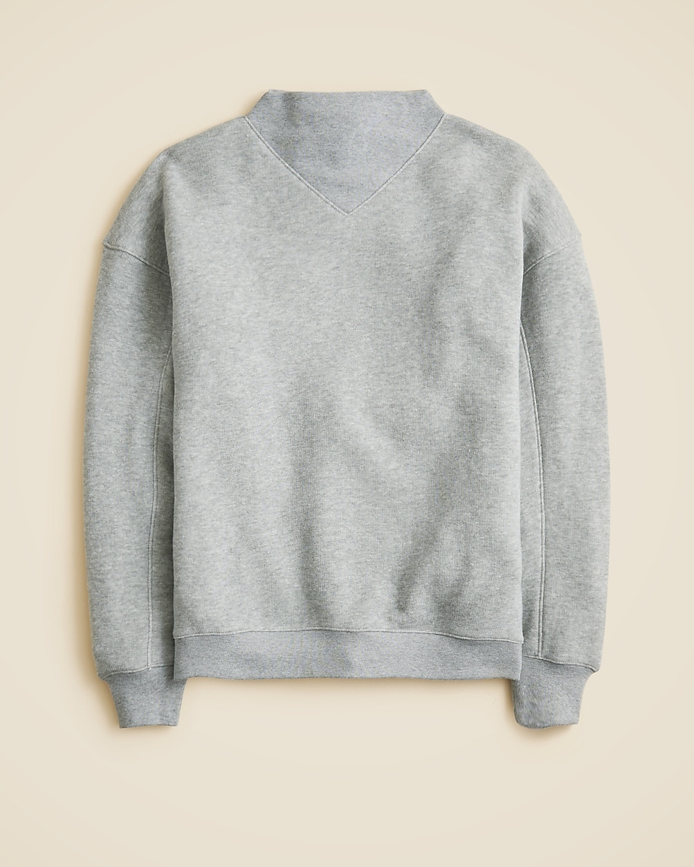 Heritage terry mockneck sweatshirt | J. Crew US