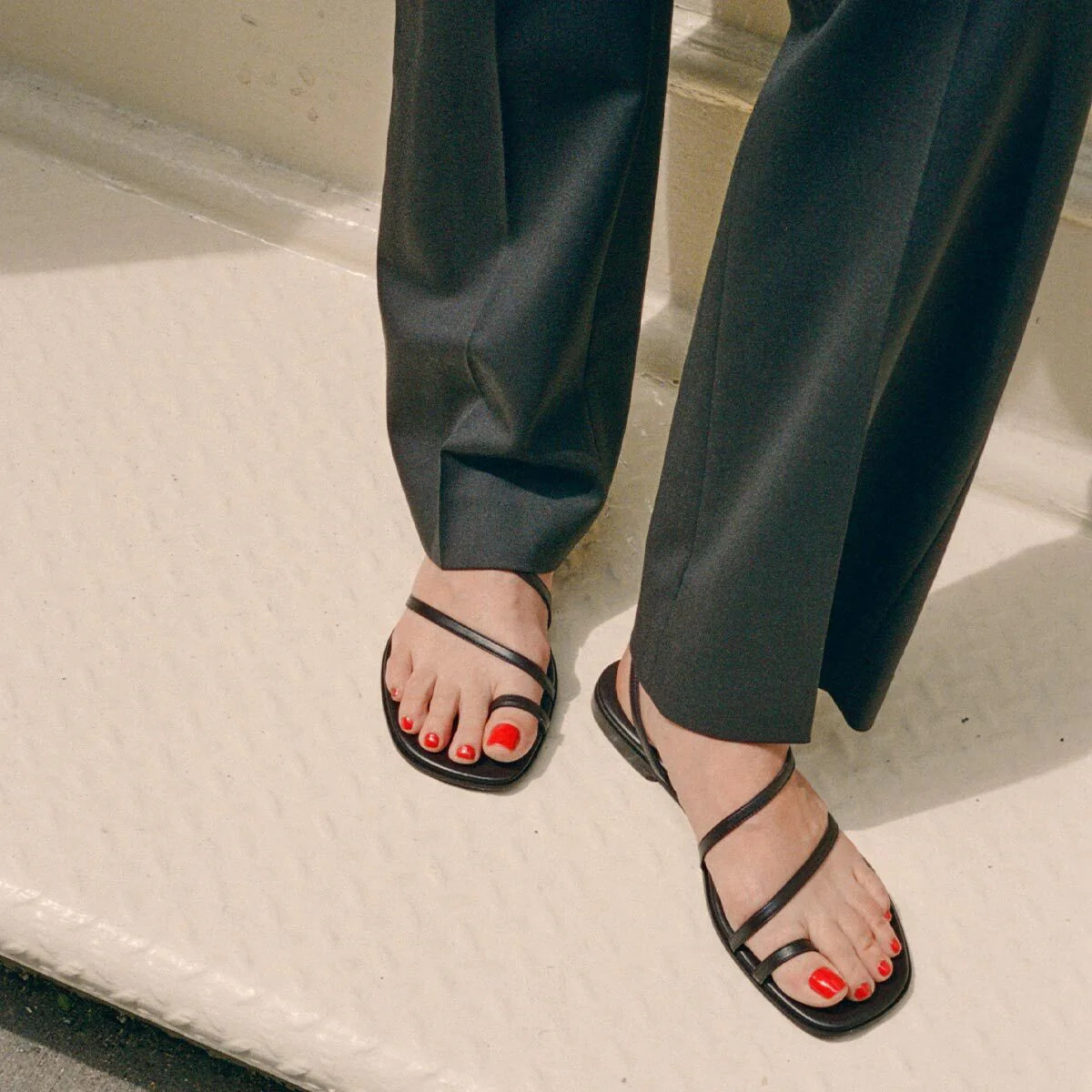 The Positano Sandal - Espresso Nappa | Margaux