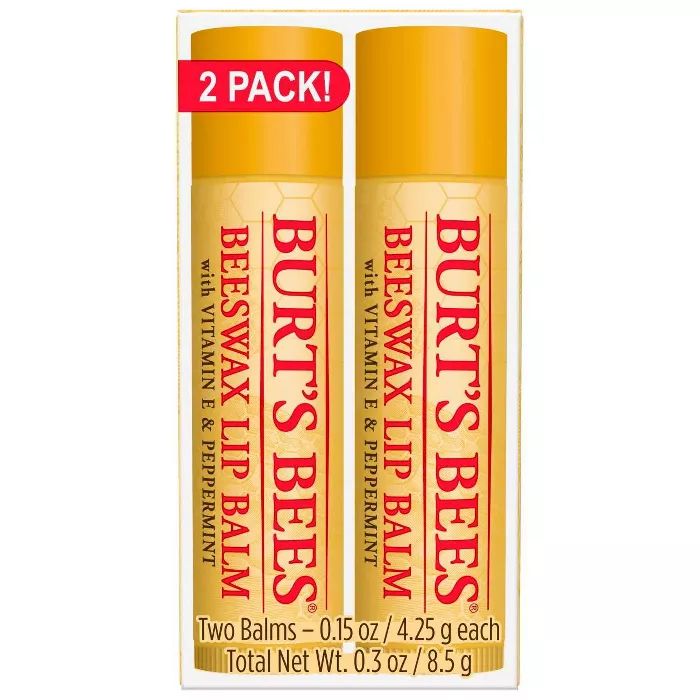Burt's Bees Lip Balm - 2 Pack | Target