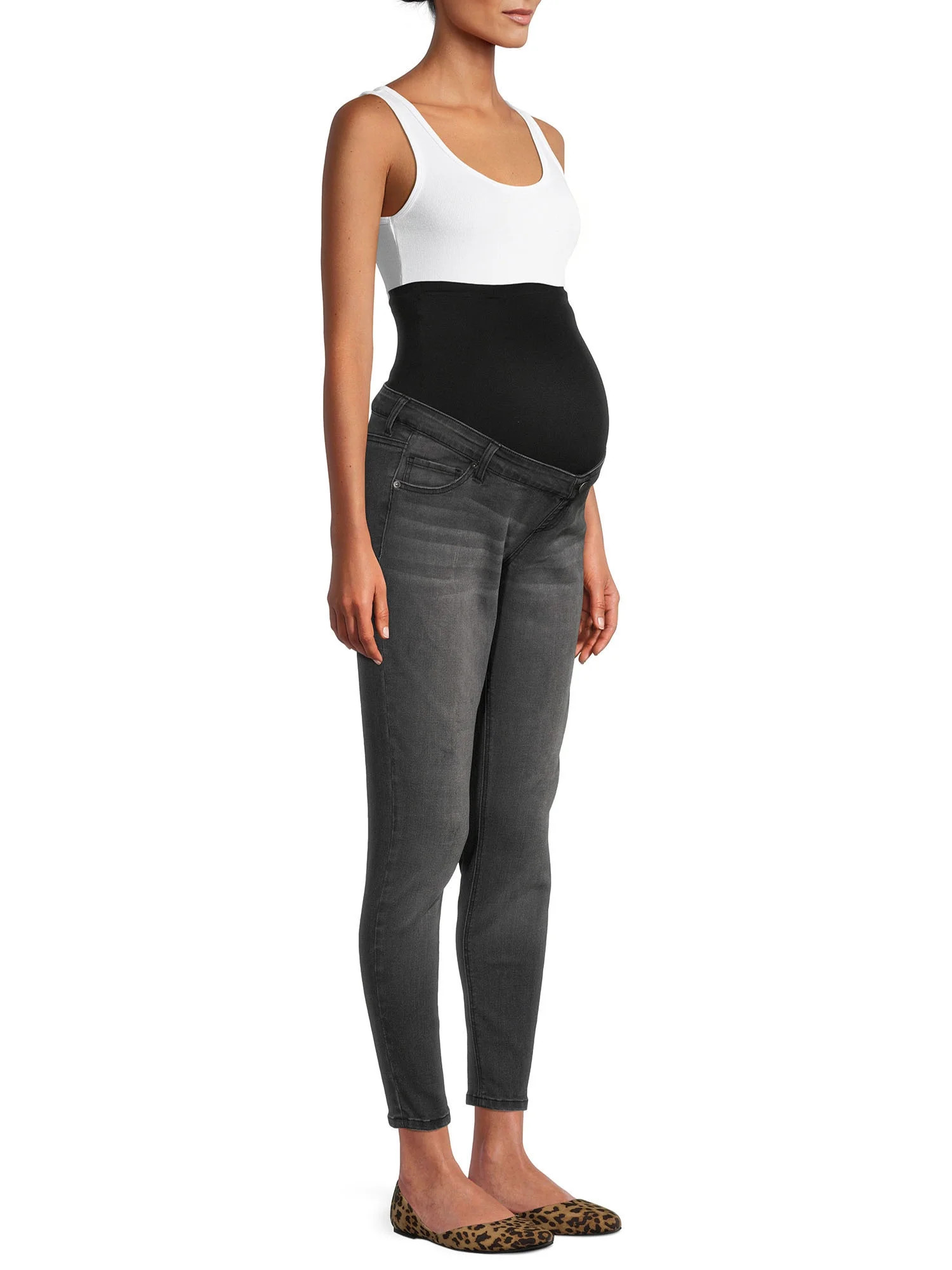 Time and Tru Women's Maternity Skinny Jeans | Walmart (US)