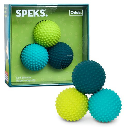 Speks Odds Soft Silicone Fidget Magnets | Silent Stress Relief Toys | Textured Magnetic Balls for Adults & Teens 14+ | Green | Amazon (US)