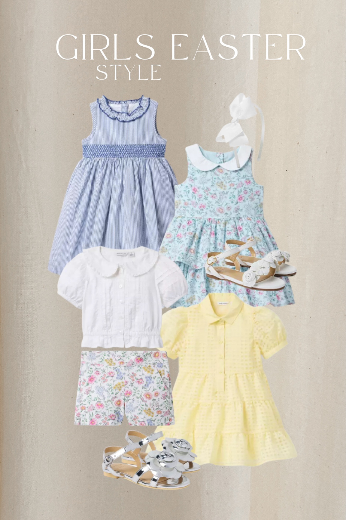 Girls Easter outfits 