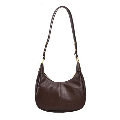 Small Hobo Bags Retro Crescent Coffee Shoulder Purse Fall Soft Crossbody Handbag | Target