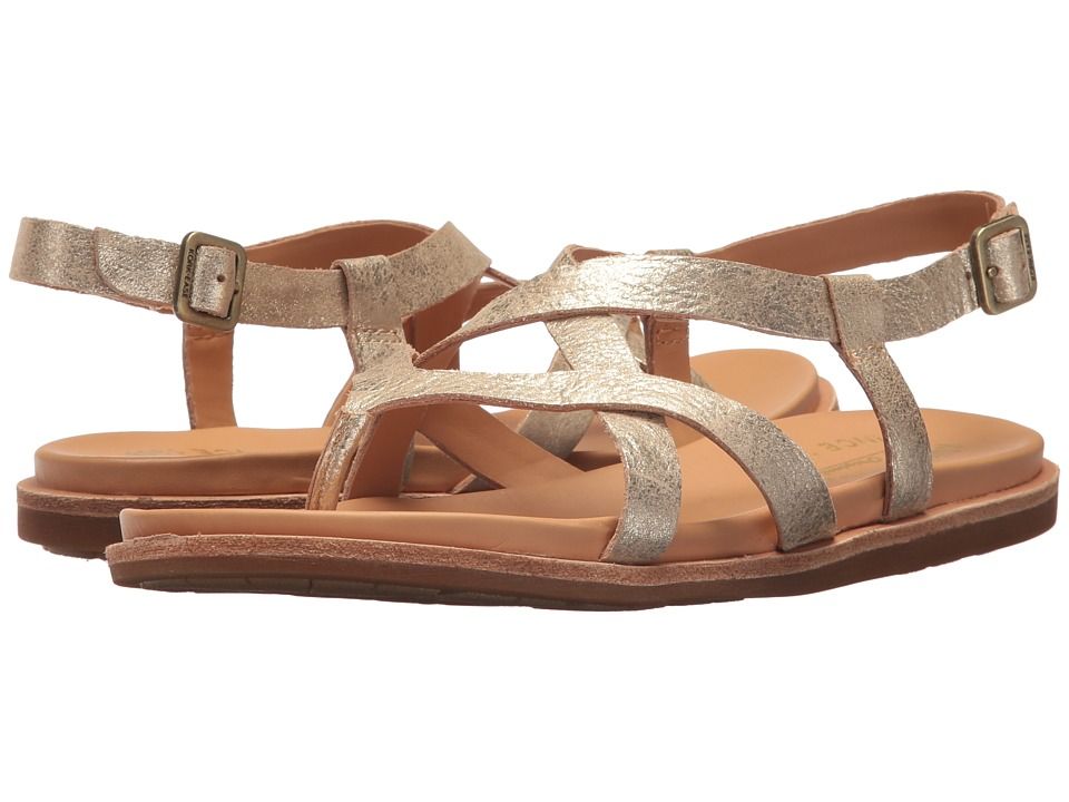 Kork-Ease - Yarbrough (Gold Metallic) Women's Sandals | Zappos