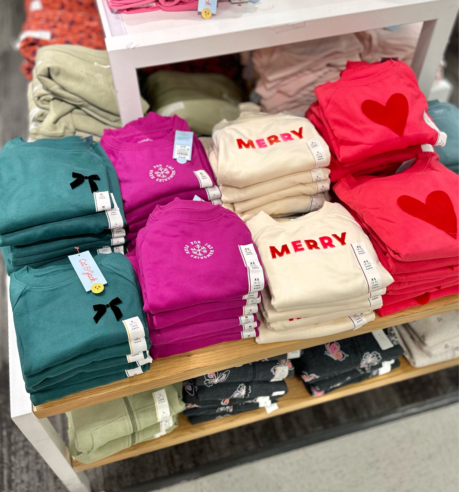 New girls sweaters-perfect for the holidays😍