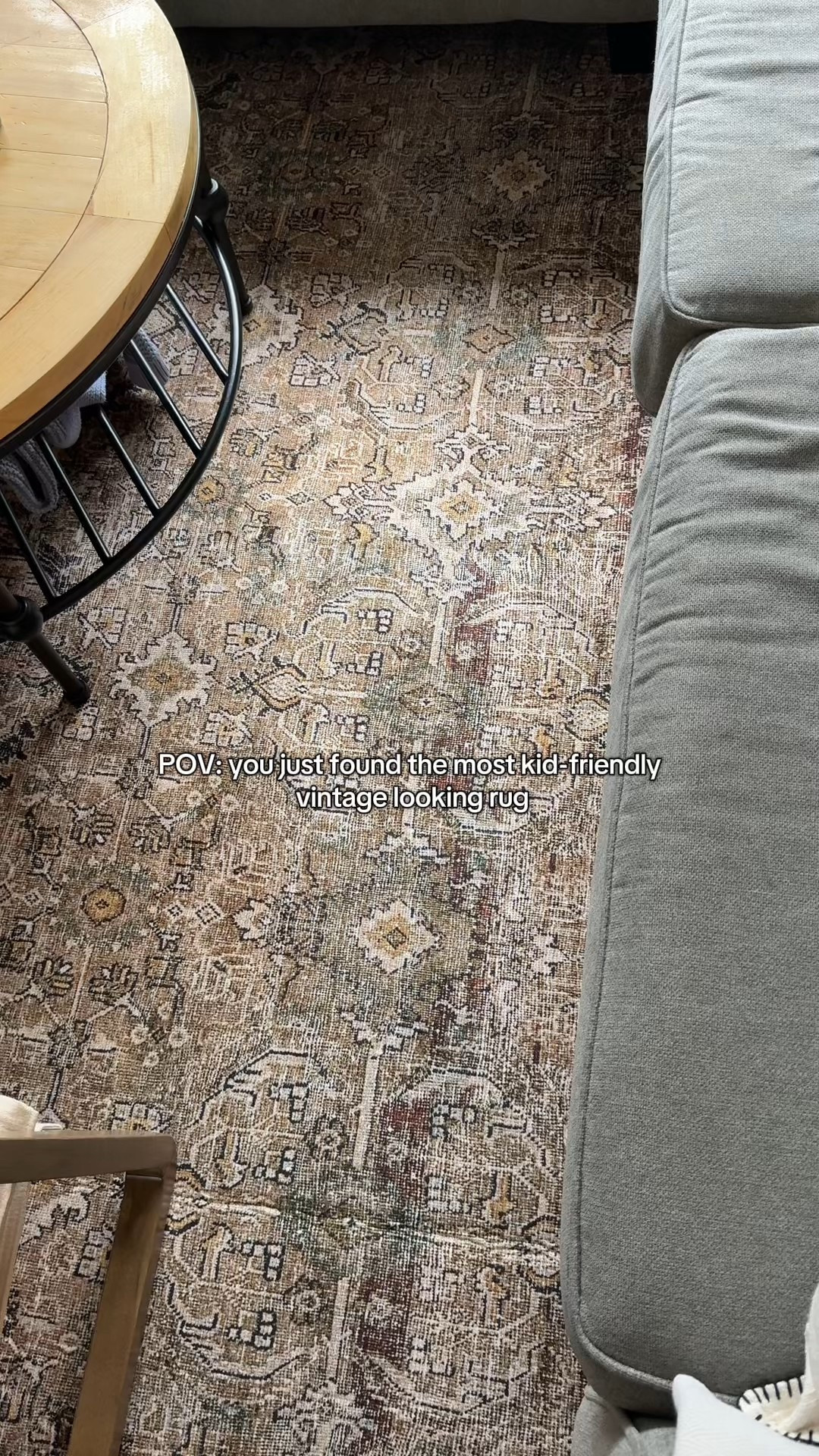 Kid friendly vintage style rug

#LTKHome #LTKSaleAlert #LTKFamily