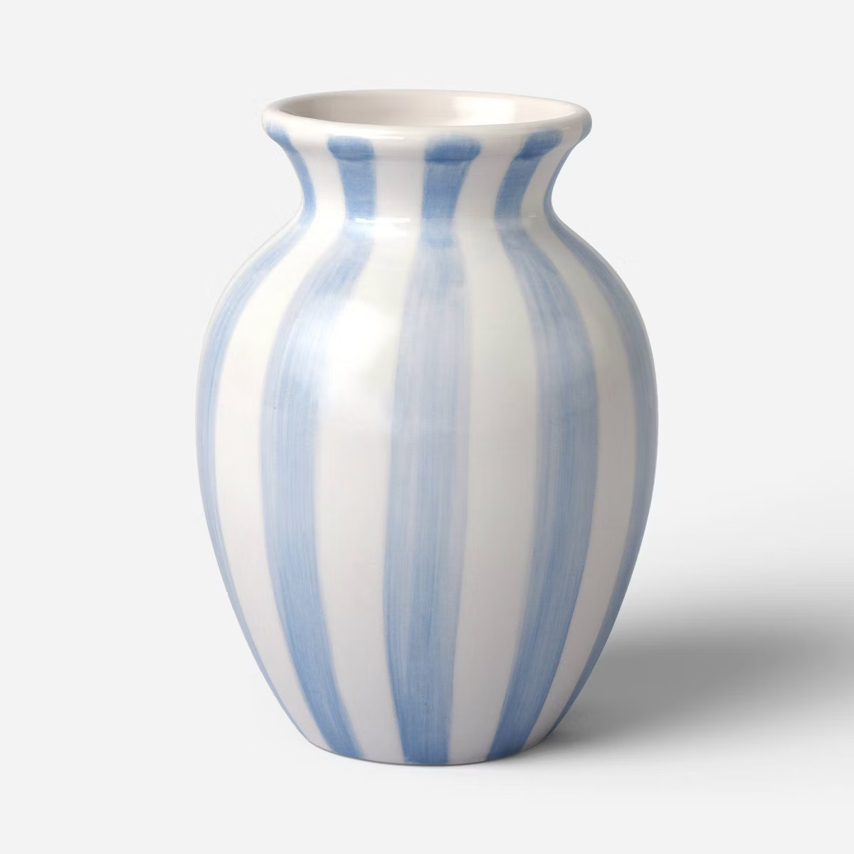 Tall Ceramic Vase Blue/White Stripe - Room Essentials™ | Target
