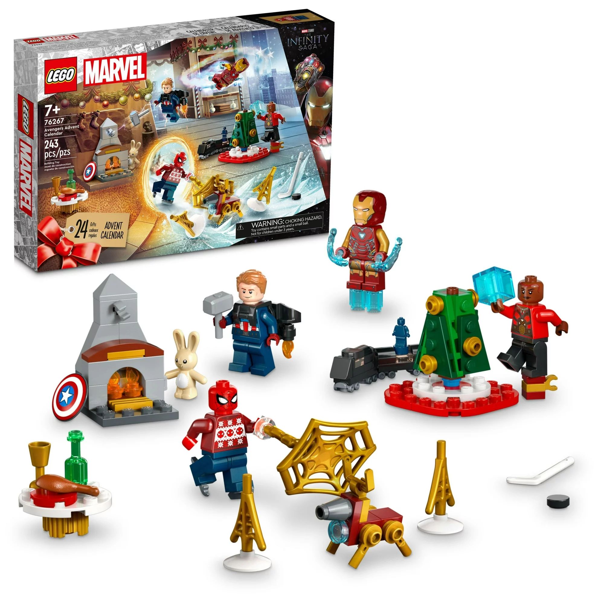 LEGO Marvel Avengers 2023 Advent Calendar 76267 Holiday Countdown Playset with Daily Collectible ... | Walmart (US)