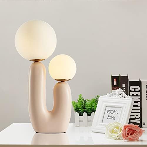 Littleglovo Table Lamps, Creative Art Plant Bedside Lamp, Nordic Modern Bedroom Lamps with Plug a... | Amazon (US)