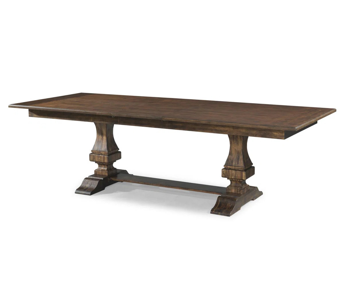 Trisha's Complete Trestle Table (One 18" Leaf) | Wayfair North America
