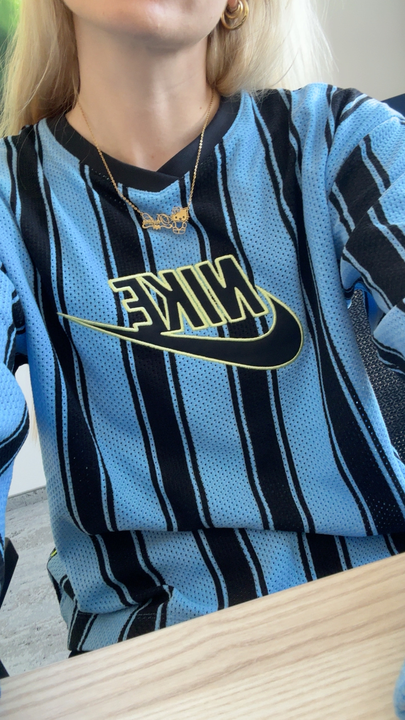 Nike Striped Shirt 

 #LTKootd