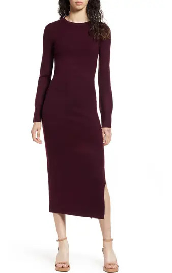 French Connection Babysoft Mock Neck Sweater Dress | Nordstrom | Nordstrom