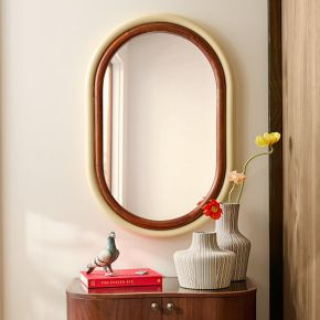 Emma Chamberlain Tubular Oval Wall Mirror | West Elm (US)