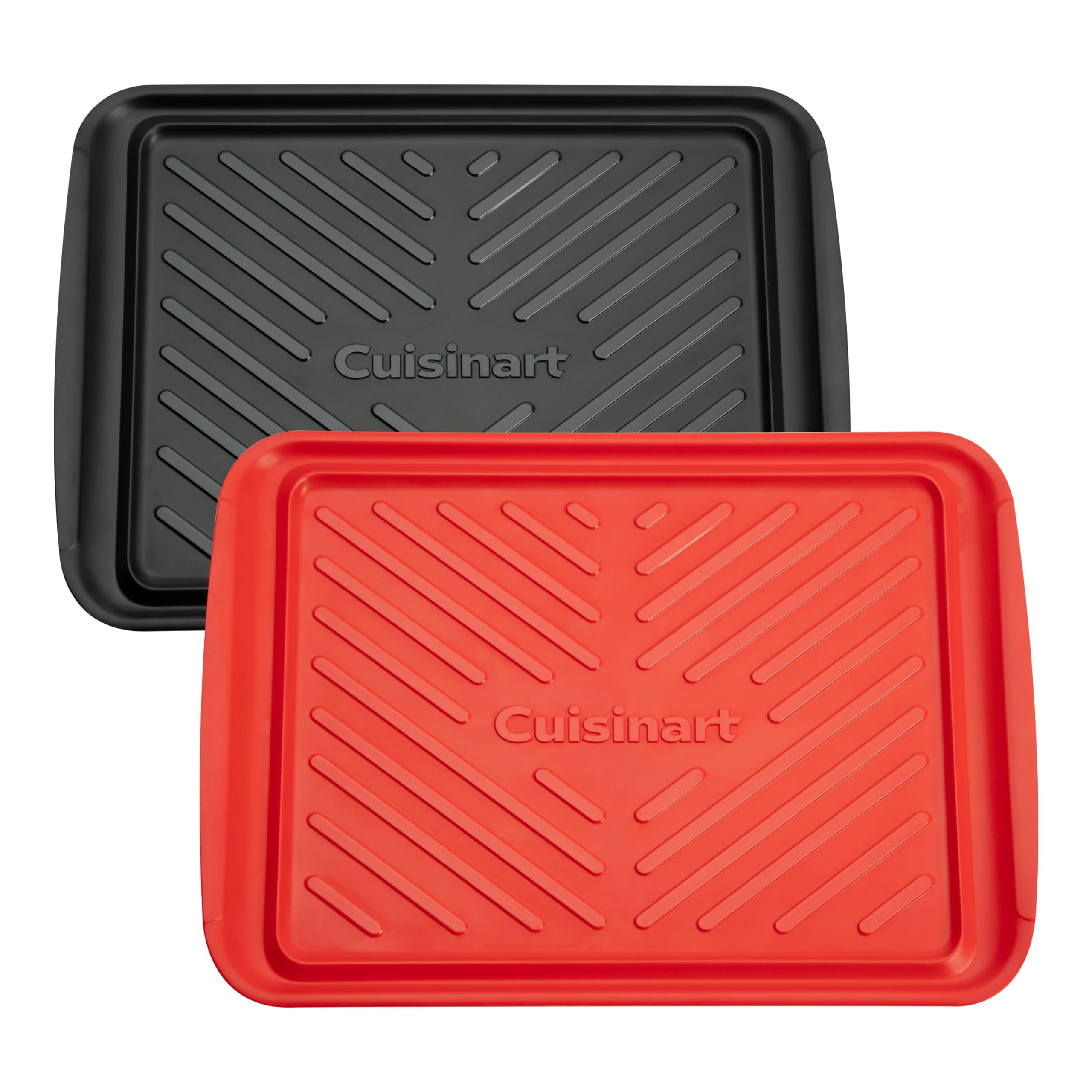 Cuisinart Grilling Prep & Serve Trays, 17x10.5 inch BBQ Tray Safe for Food Handling, 2 Dishwasher... | Amazon (US)