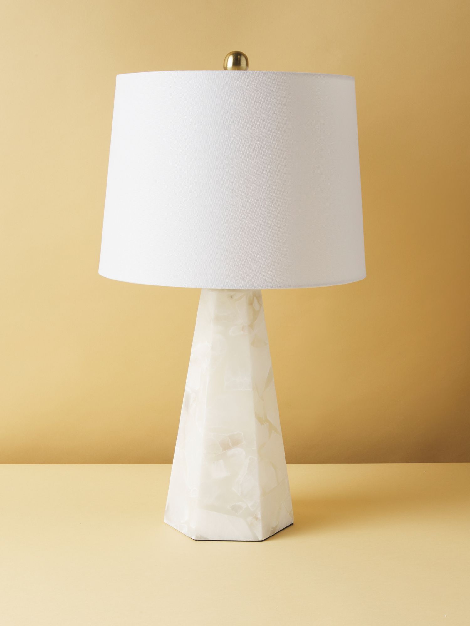 26in Alabaster Table Lamp | Table Lamps | HomeGoods | HomeGoods
