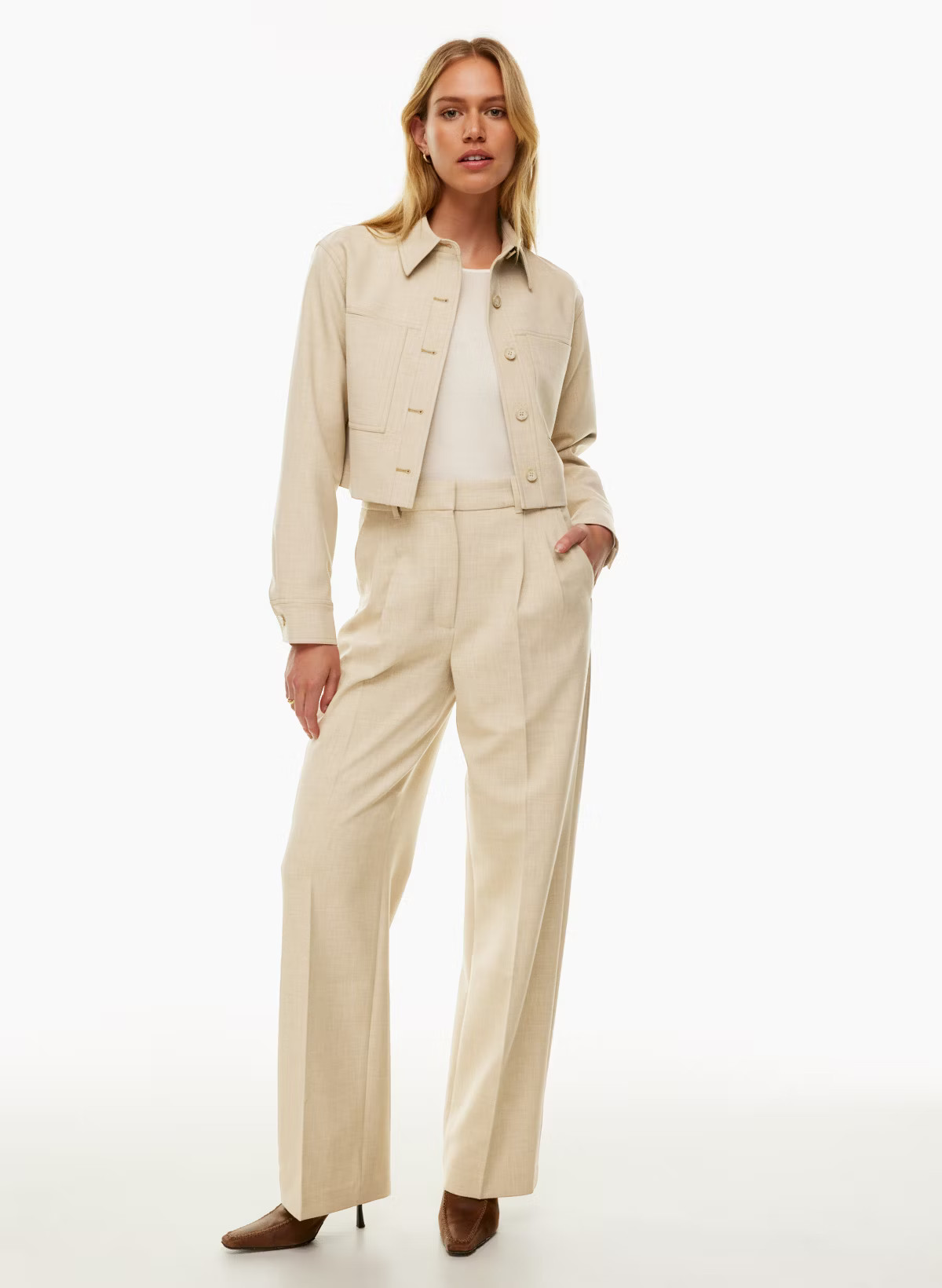 LITTLE CROPPED JACKET | Aritzia