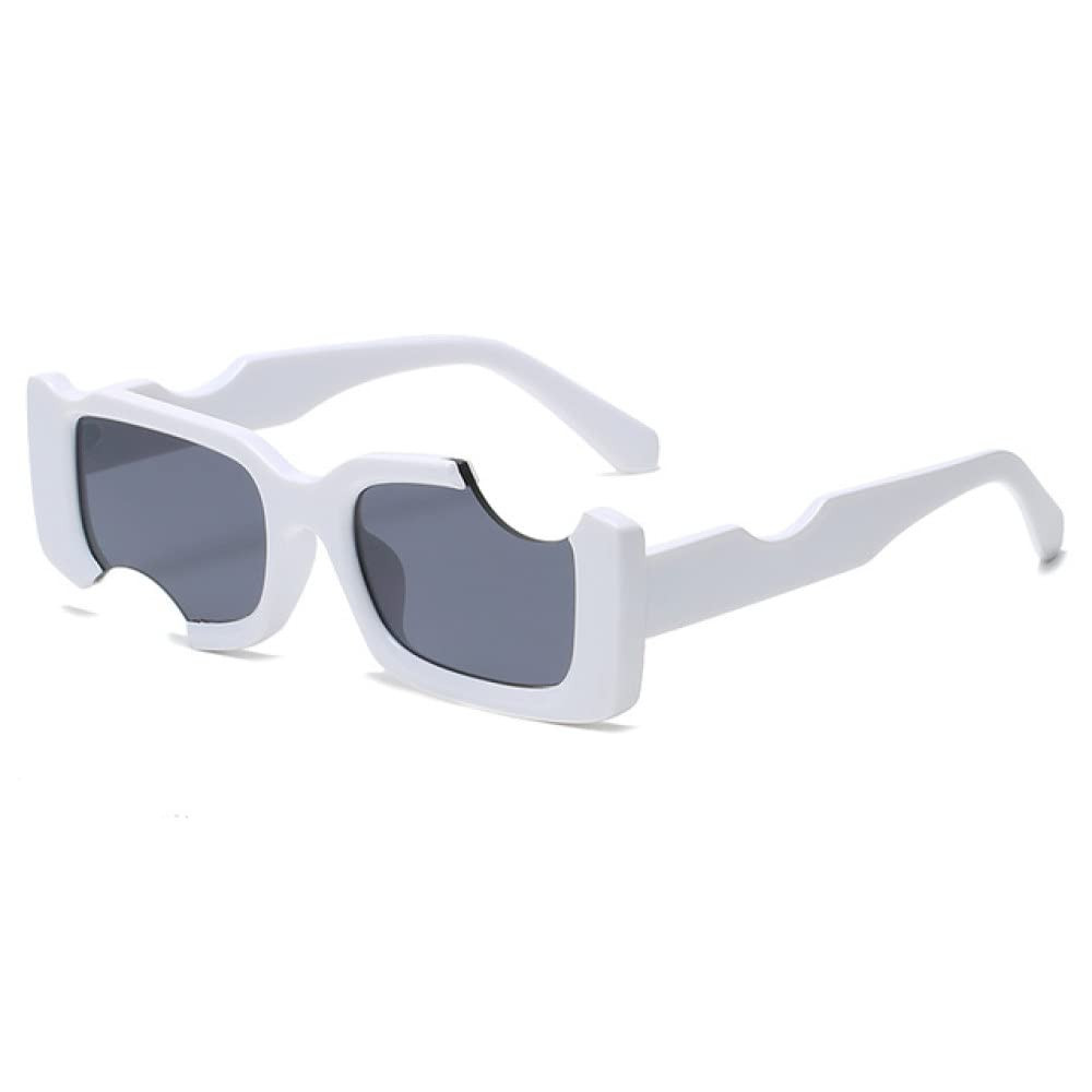 Sunglasses Women Men Retro Vintage Sun Glasses Female Male Eyewear Rectangle Punk UV400 | Amazon (US)