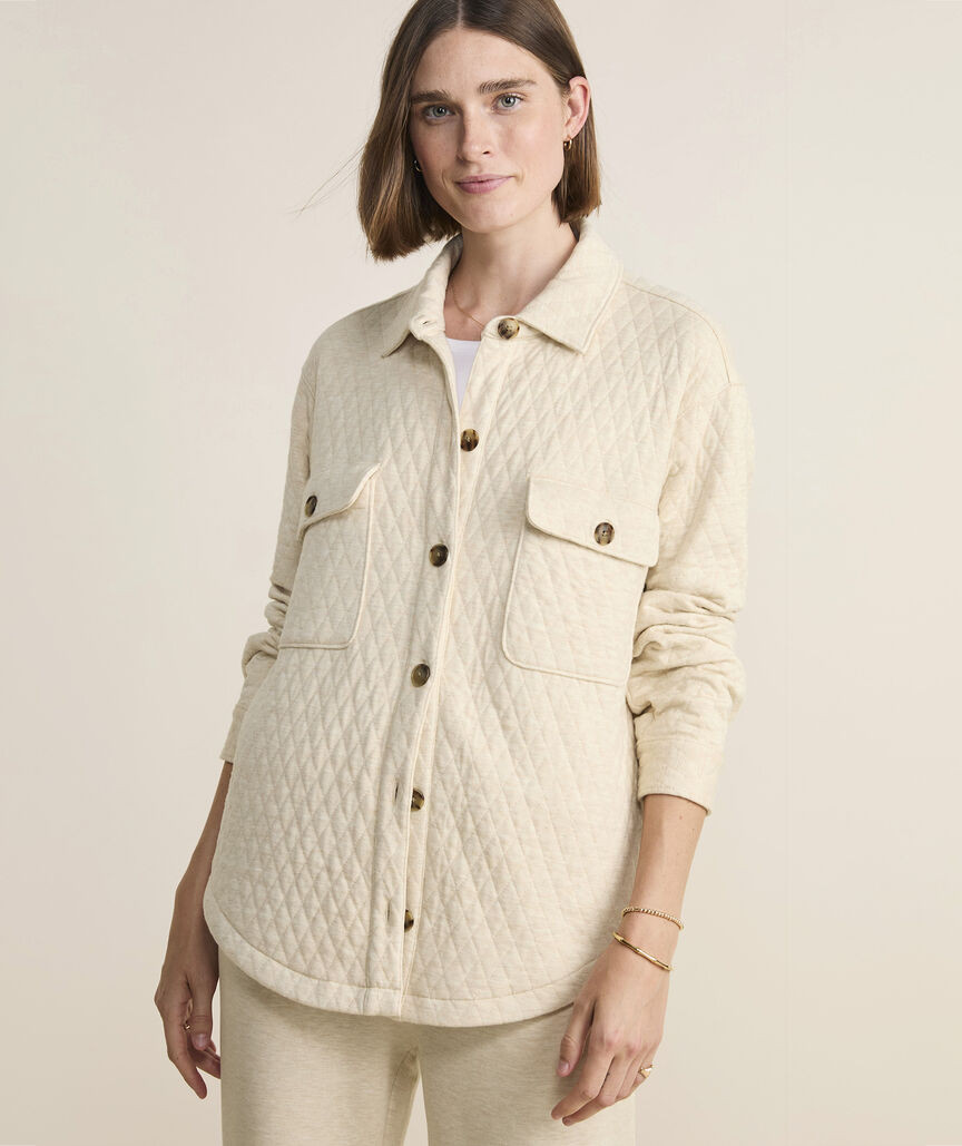 Quilted Dreamcloth® Shirt Jacket | vineyard vines