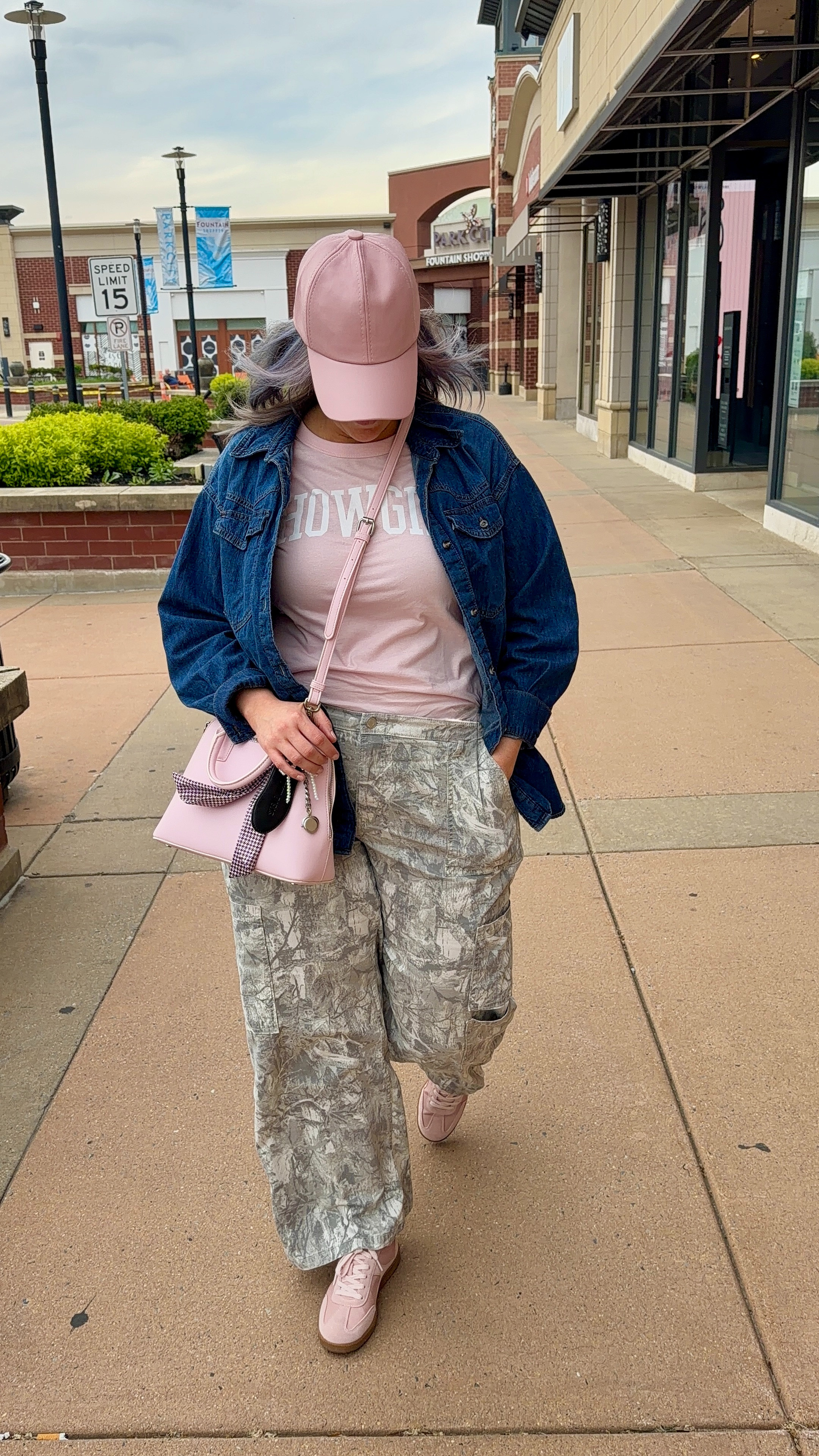 Camo cowgirl outfit with a pop of pink! I love how this fit turned out :) 

 #LTKootd #LTKOver40 #LTKMidsize