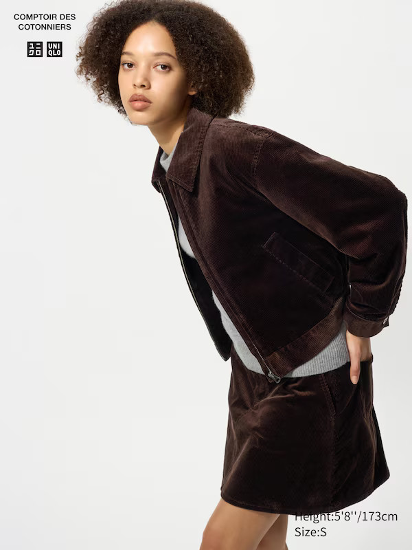 Corduroy Short Jacket | UNIQLO (UK)