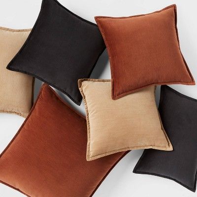 Cotton Velvet Throw Pillow - Threshold™ | Target