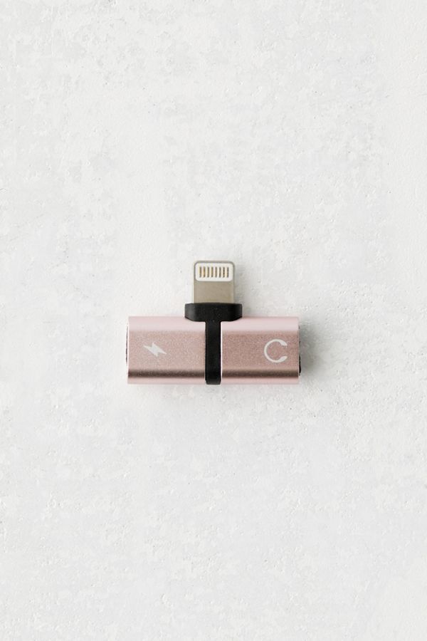 Mini Lightning Headphone + Charging Cable Splitter | Urban Outfitters (US and RoW)