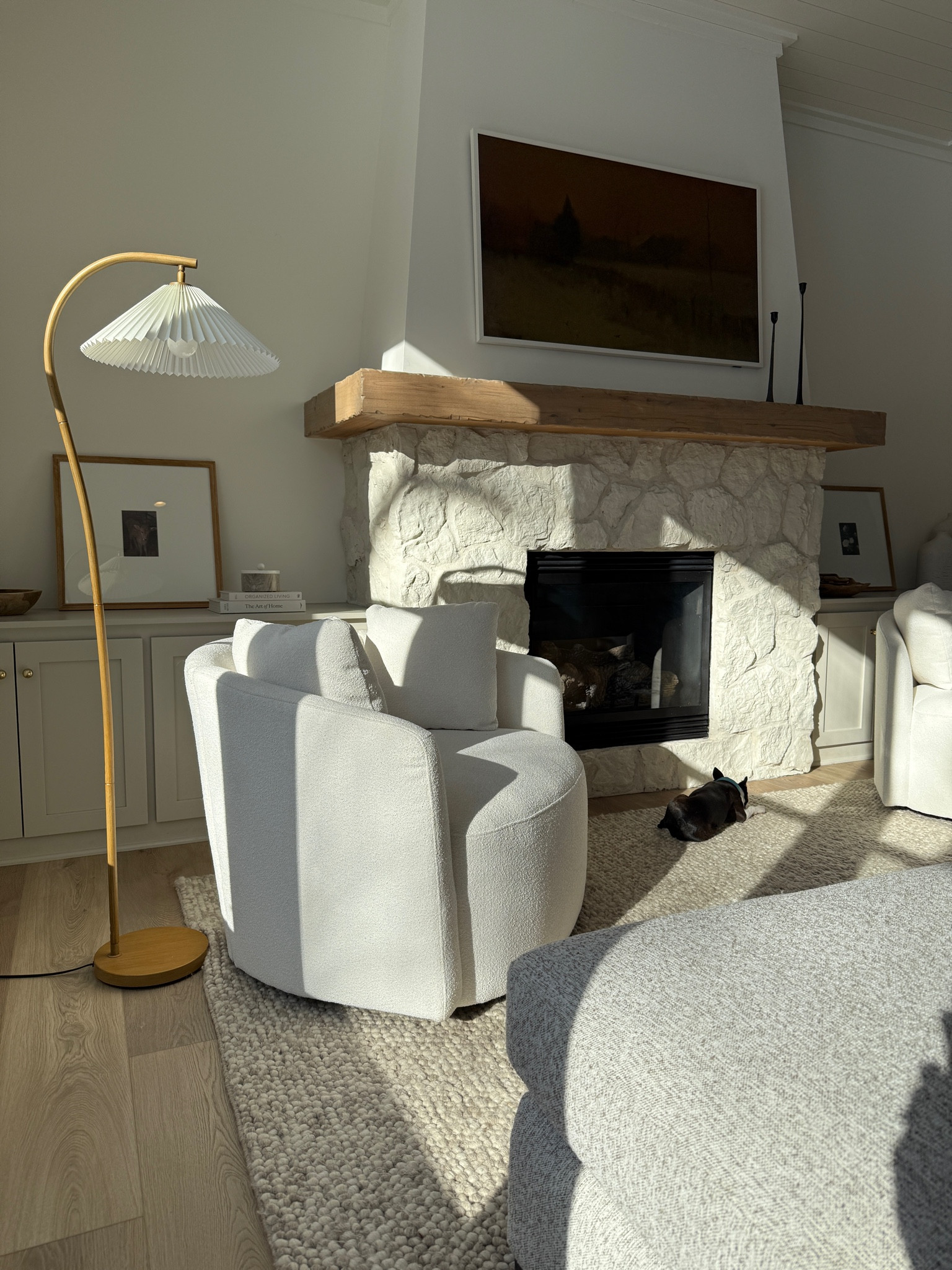 My Amazon floor lamp is back in stock! 

#LTKHome