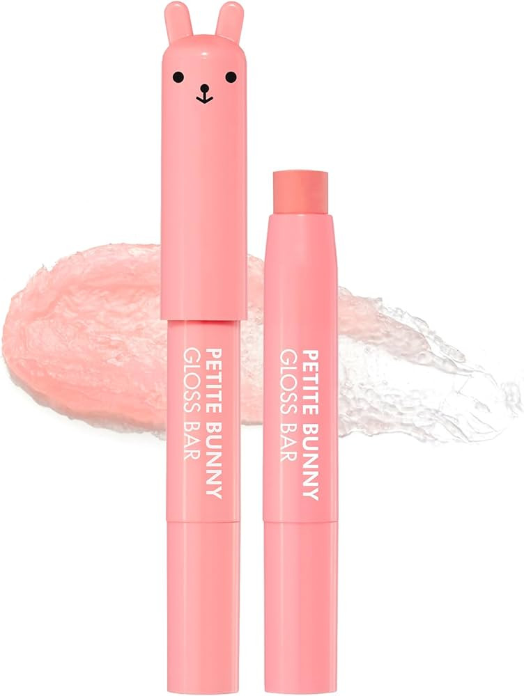 TONYMOLY Petit Bunny Lip Gloss for Women, Long Lasting Lip Crayon, Korean Gloss for Lips, Vitamin... | Amazon (US)