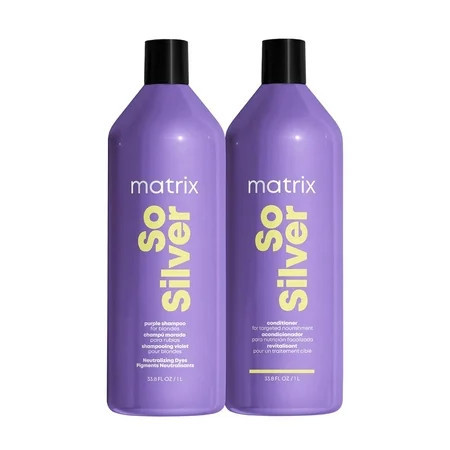 Matrix Total Results So Silver Shampoo & Color Obsessed Conditioner Duo 33.8 oz Each | Walmart (US)