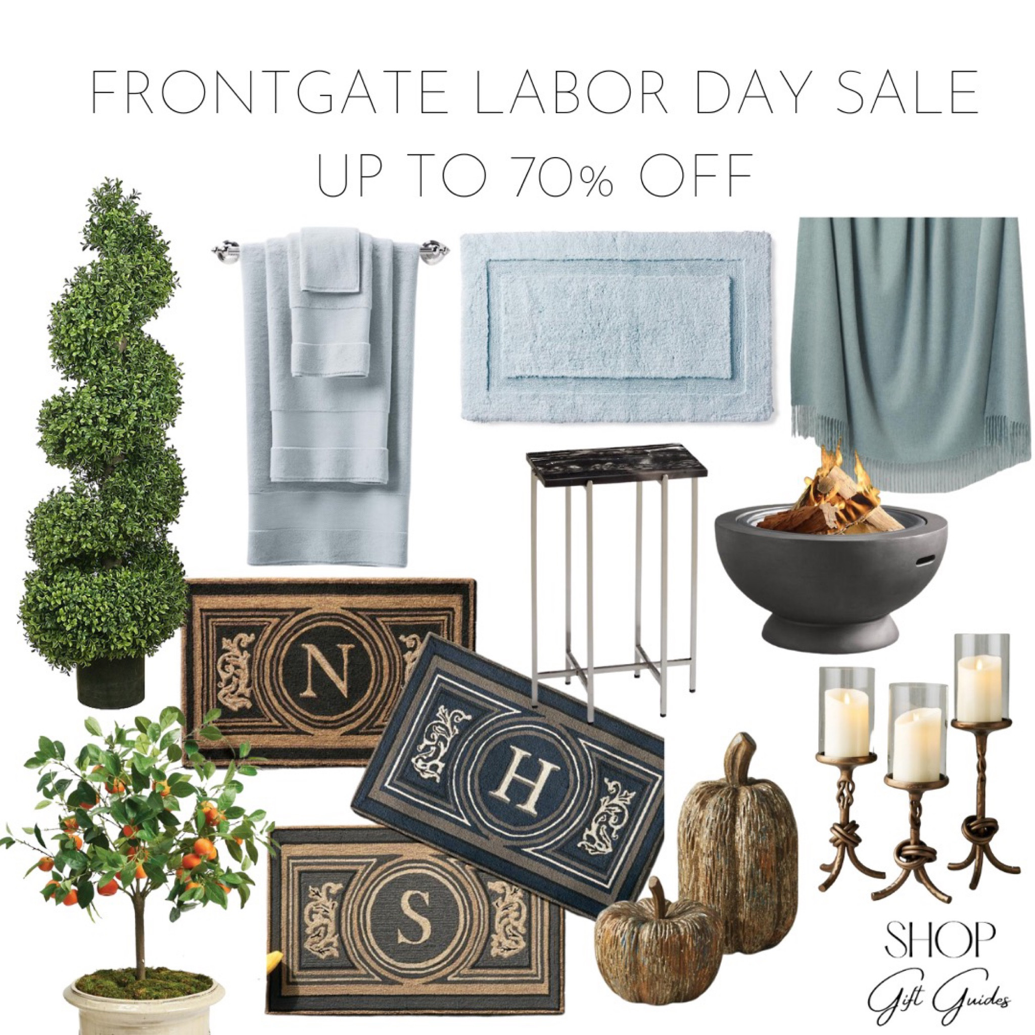 Frontgate started their Labor Day sale early! Lots of amazing products up to 70% off for both indoor & outdoor! 

Topiary tree | bath towels | bath mat | cashmere throw blanket | front door decoration | orange tree | front door mat | pumpkins | candle set | fire pit | side table #LTKGiftGuide 

#LTKsalealert #LTKhome #LTKSeasonal