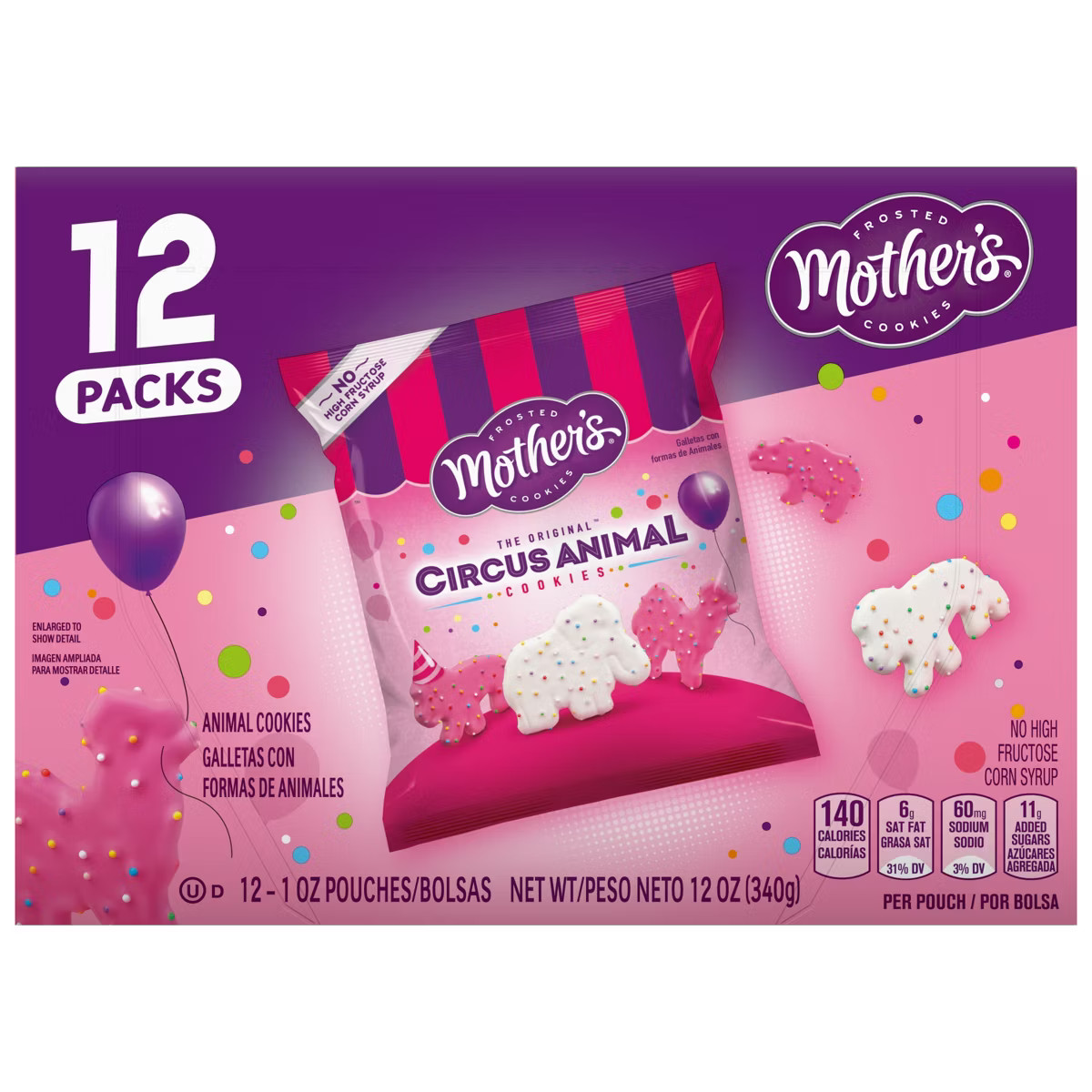 Mother's Original Circus Animal Cookies - 12pk | Target