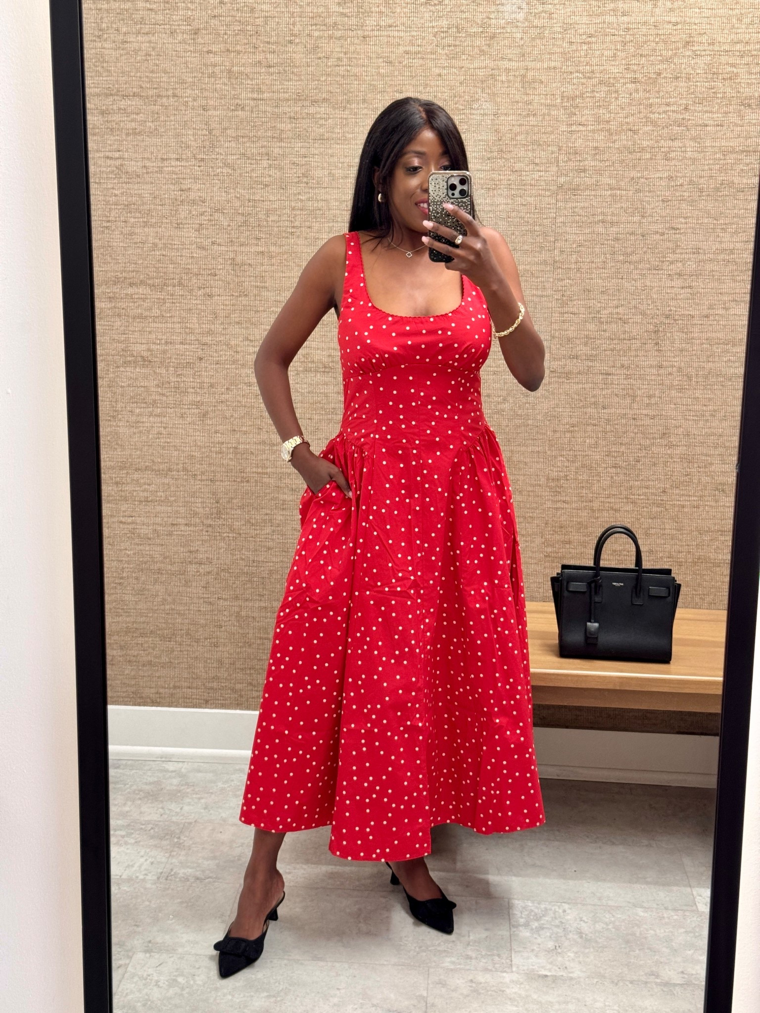 Cute Polka Dot Dress is true to size. Wearing a small and has small pockets. 

Spring Outfits, Spring Outfits 2026, Dress, Summer Dresses, Summer Outfits, 

#LTKSeasonal

#LTKootd #LTKMothersDay #LTKOver40