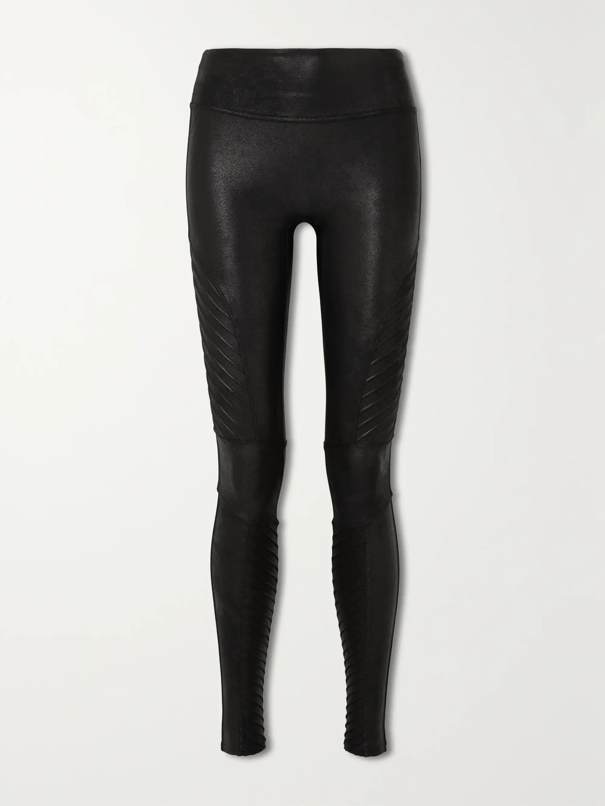 Moto faux stretch-leather leggings | NET-A-PORTER (US)