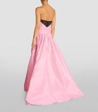 Ruched Strapless Gown | Harrods