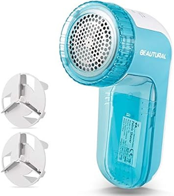 BEAUTURAL Fabric Shaver and Lint Remover, Sweater Defuzzer with 2 Speeds, 2 Replaceable Stainless... | Amazon (US)