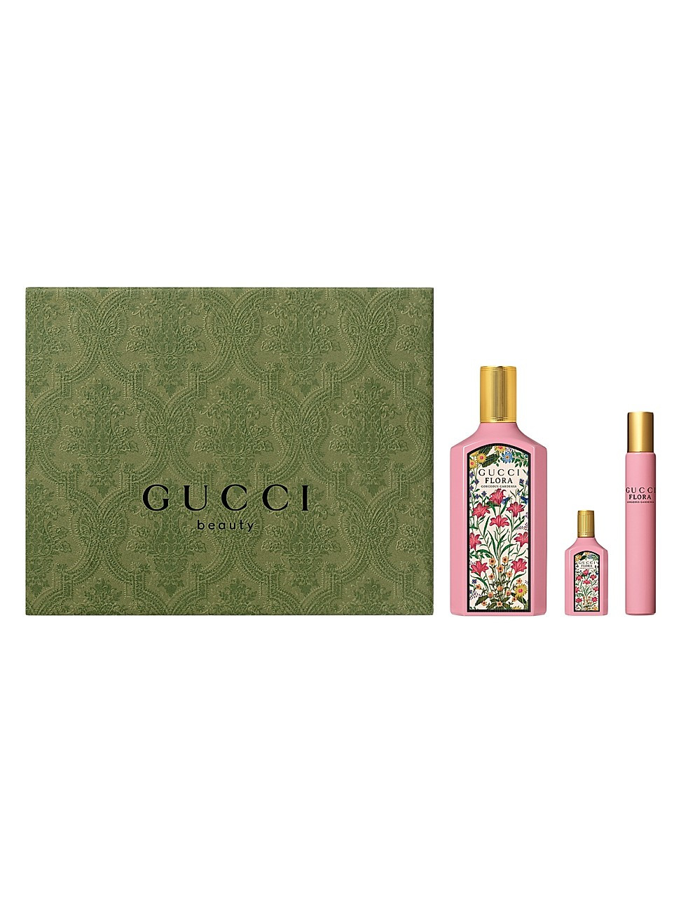 Gucci Flora Gorgeous Gardenia Eau De Parfum Gift Set | Saks Fifth Avenue