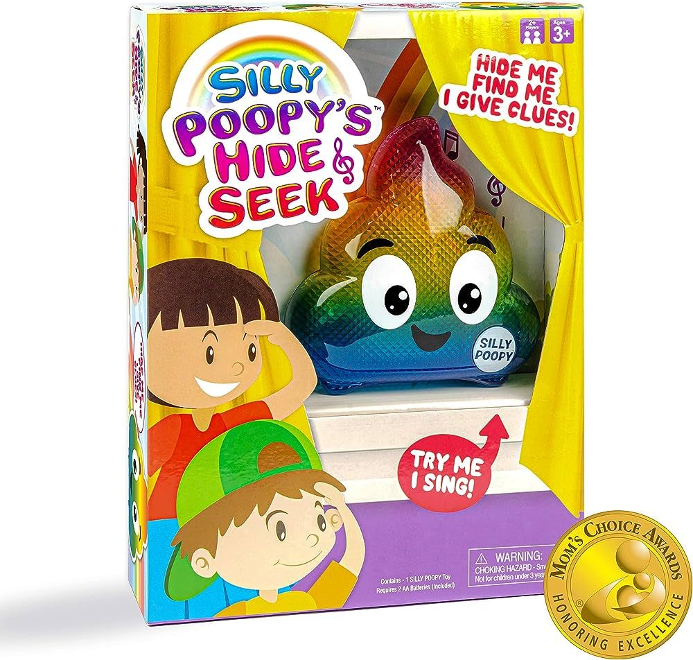 WHAT DO YOU MEME? Silly Poopy's Hide & Seek - The Talking, Singing Rainbow Poop Toy - Interactive... | Amazon (US)