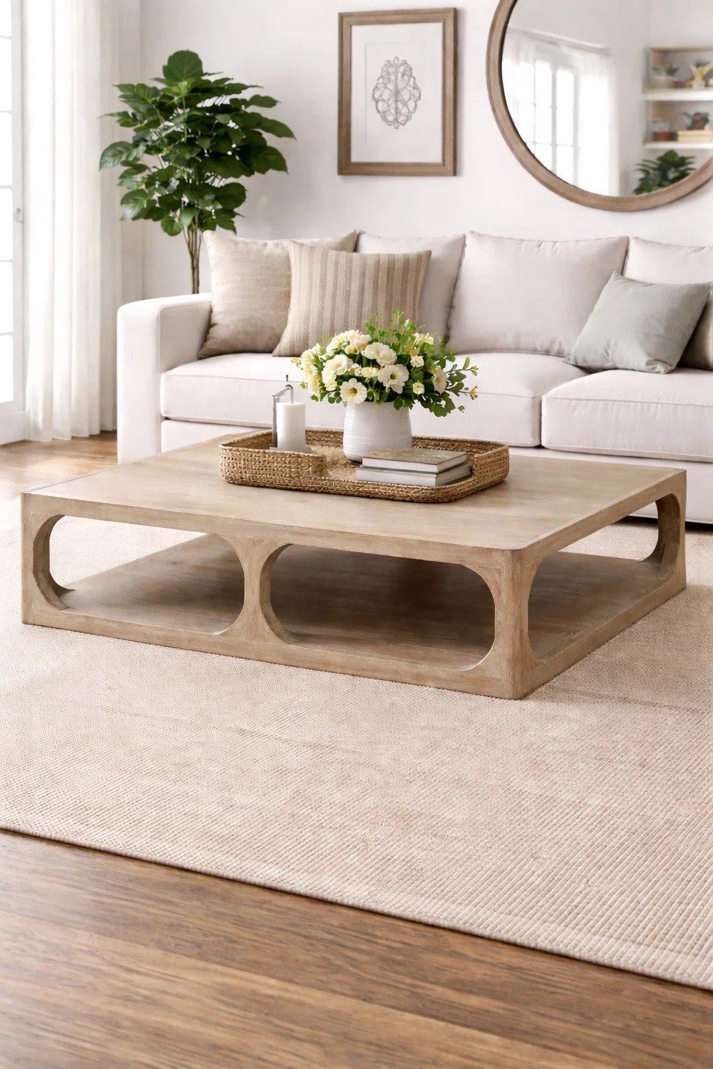Peking Ming Revival Lily's Living Reclaimed Wood Coffee Table | Wayfair North America
