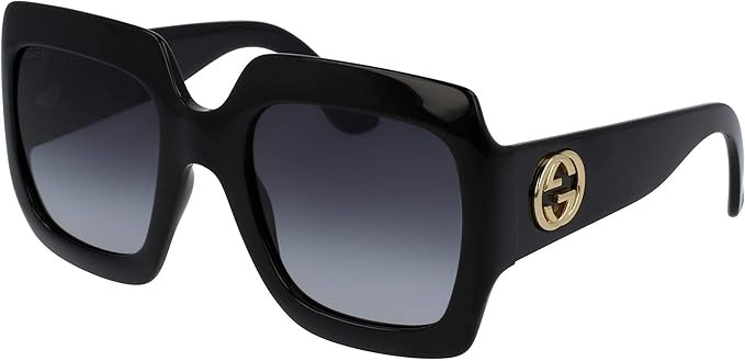 Gucci GG0053S Black Size 54mm | Amazon (US)