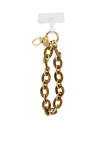 Phone Wristlet in Brown Marble | Revolve Clothing (Global)