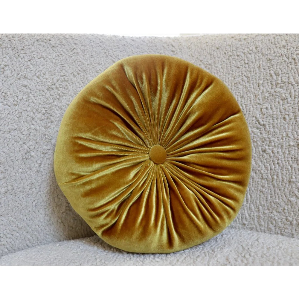 Therese 16" Tufted Round Throw Pillow | Wayfair North America