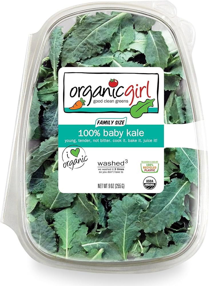 Organicgirl Organic Baby Kale, 9 oz | Amazon (US)
