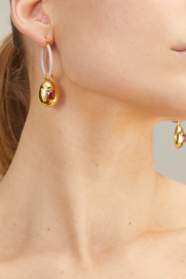 Grove Hoops in Lavender | Hampden Clothing