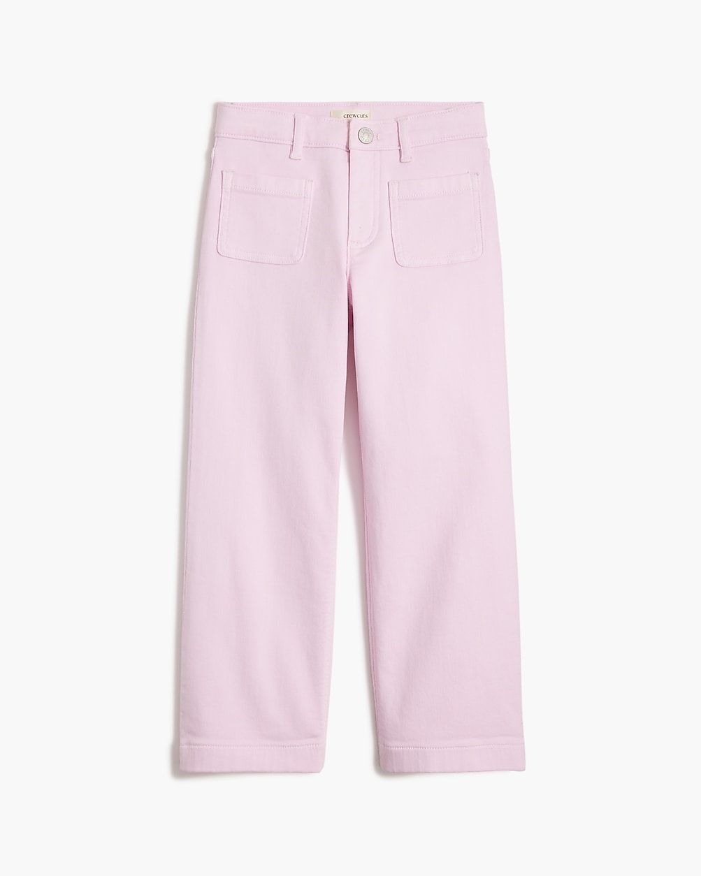 Girls' patch-pocket wide-leg jean | J.Crew Factory