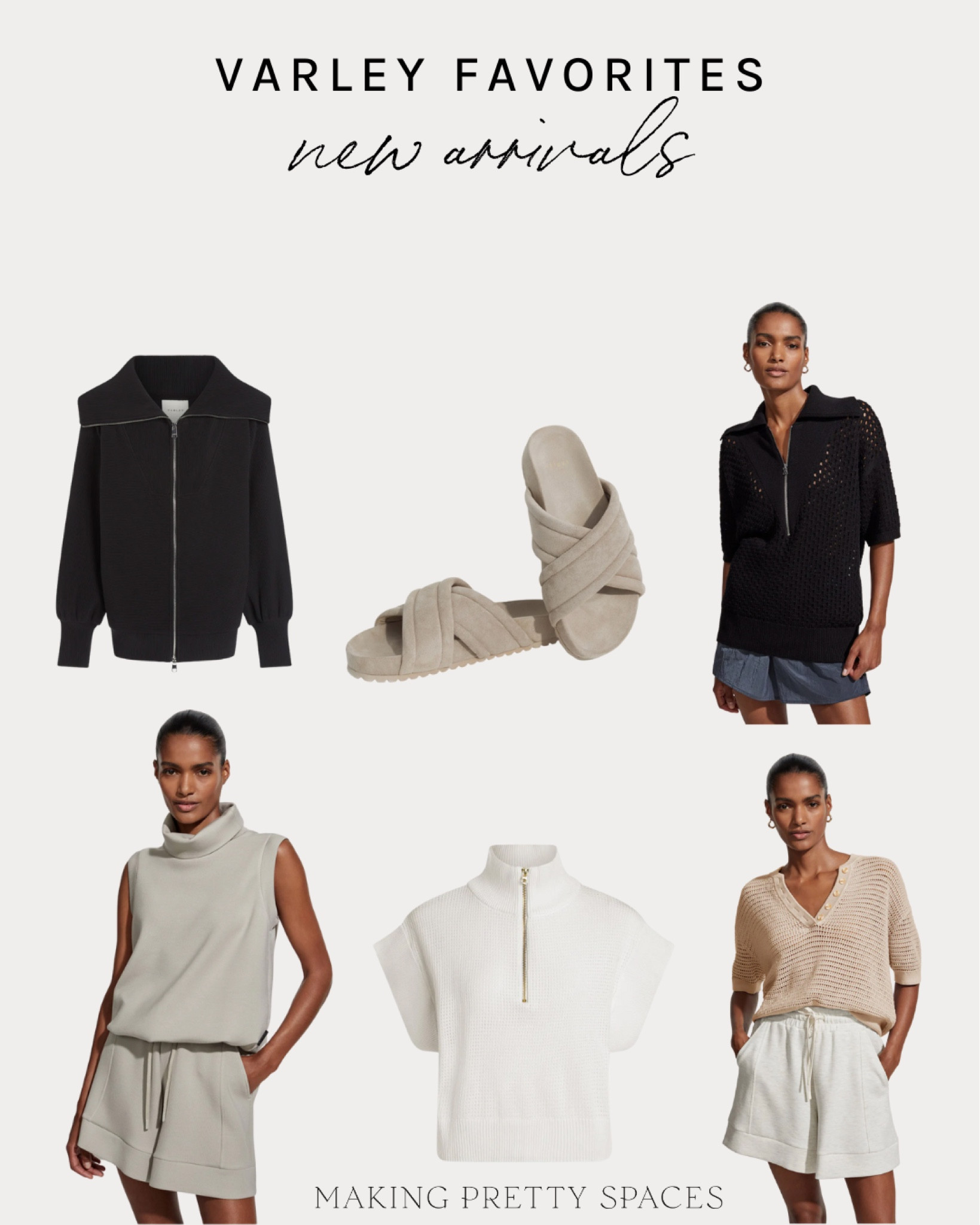 Shop these Varley new arrivals!
Sweater, sweatshirt, full zip, knit sweater, slides, lounge wear, quarter zip, button top

#LTKstyletip #LTKitbag #LTKsalealert