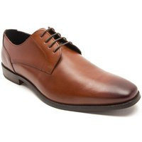 Thomas Crick Men's 'Falcon' Derby Formal Leather Lace-up Shoes in Tan | Size: 7 | Debenhams UK