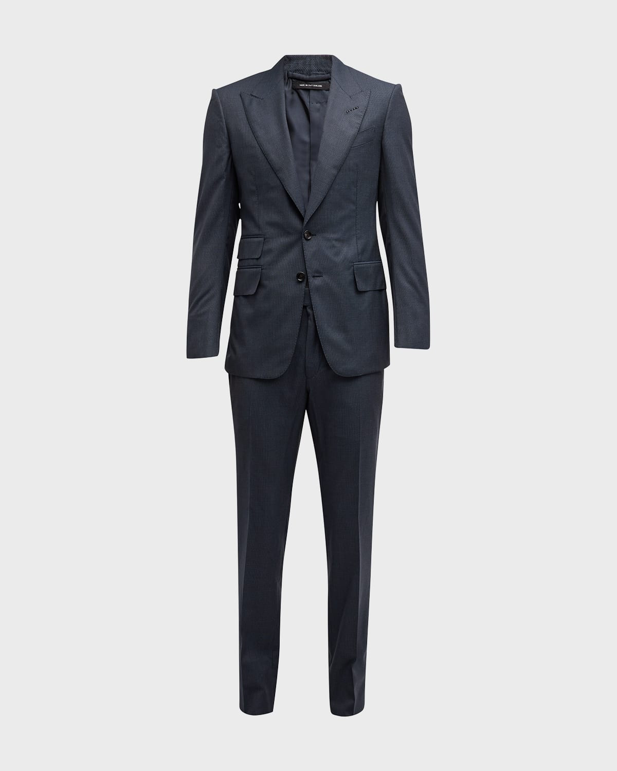 Men & apos;s Shelton Micro-Hopsack Suit | Neiman Marcus
