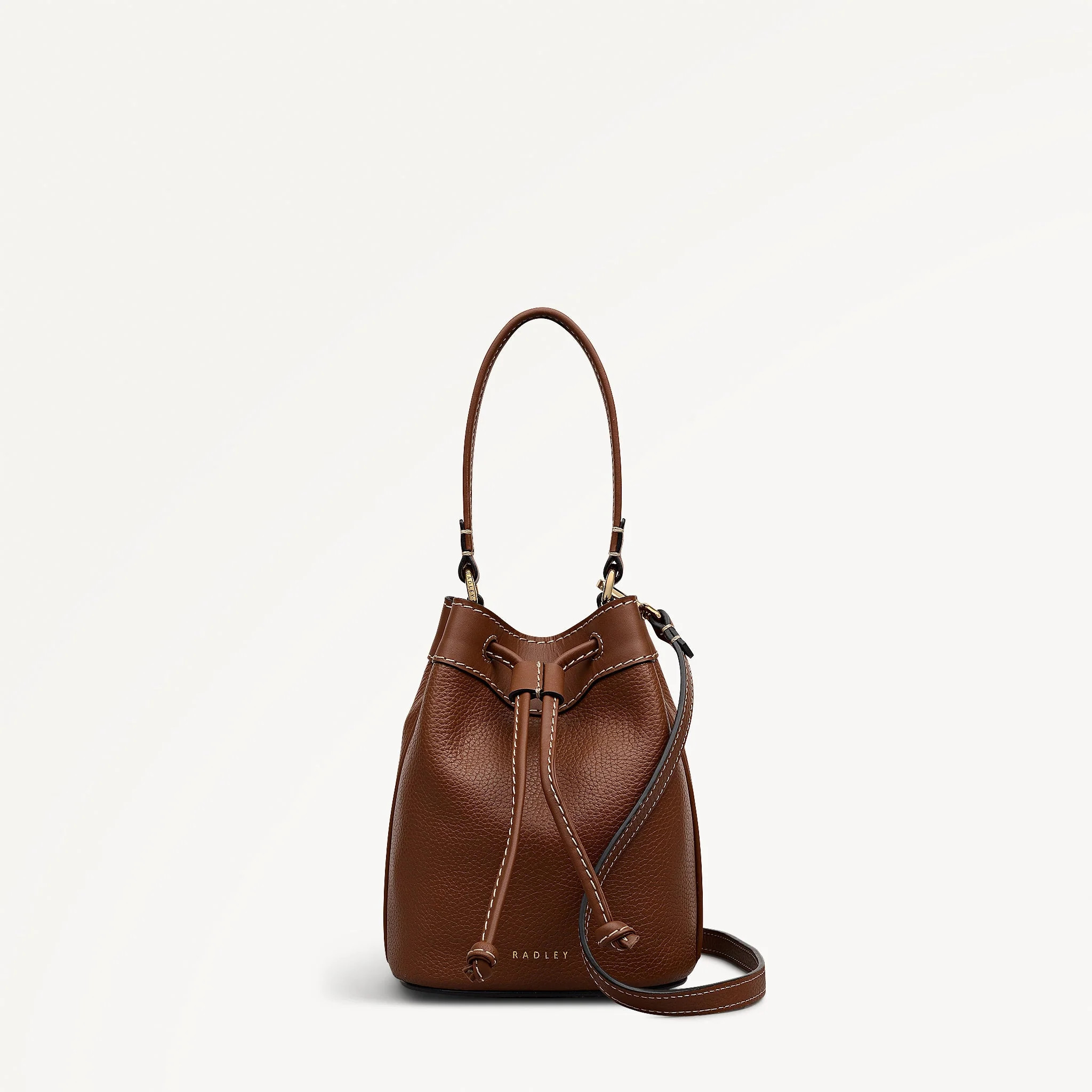 Albany Avenue Mini Drawstring Cross Body Cognac - 113409 | Radley London US